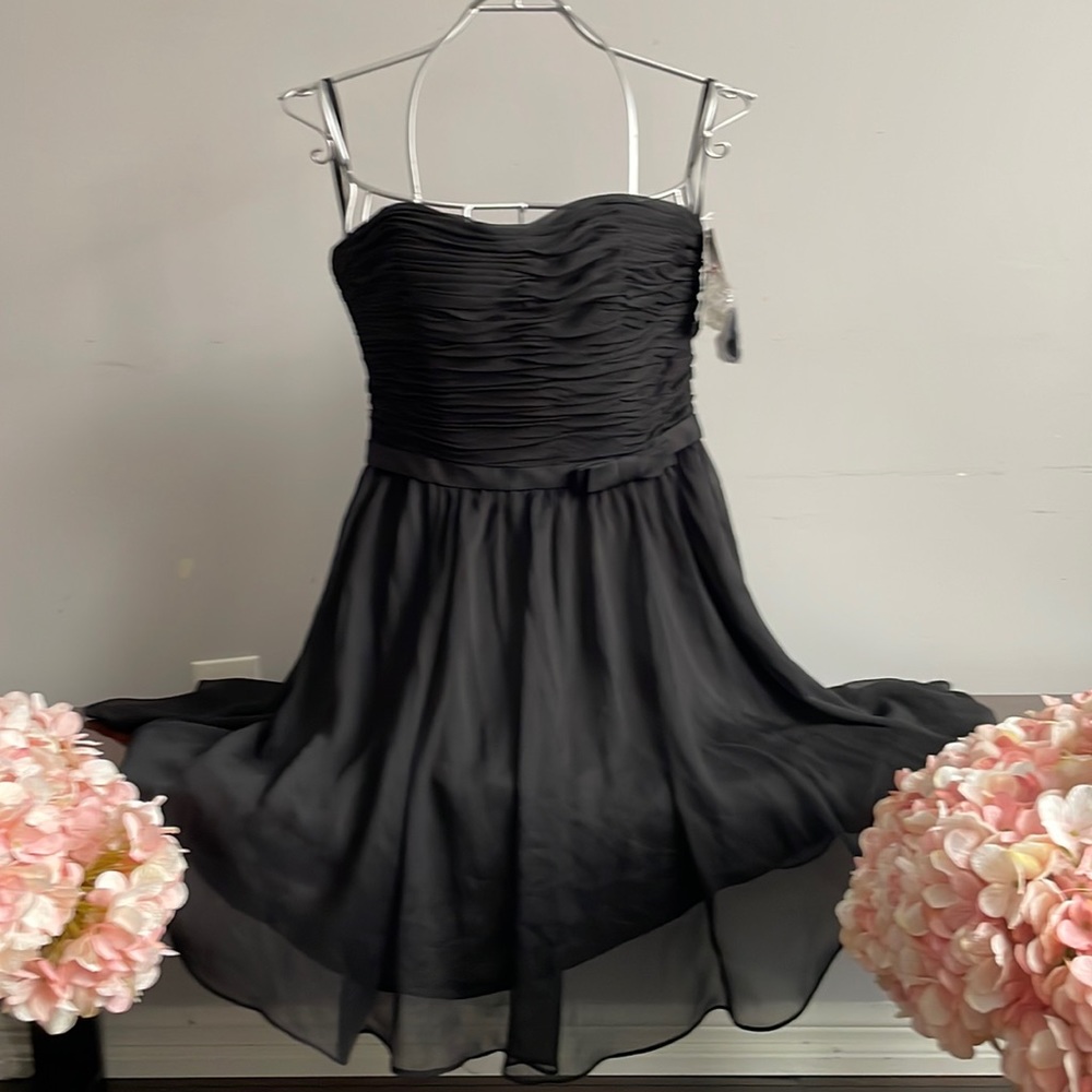 Bridal/party/date night/prom party black dress with brand new tag size 14